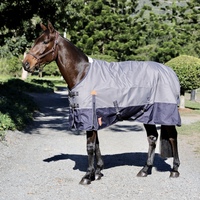 1200D Navy & Grey Waterproof Rug – with 250g Filling.