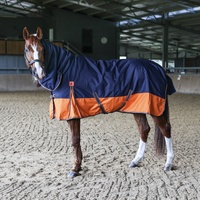 1200D Navy & Orange Waterproof Combo – with 250g Filling
