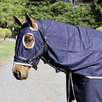 Navy Wool Show Hood